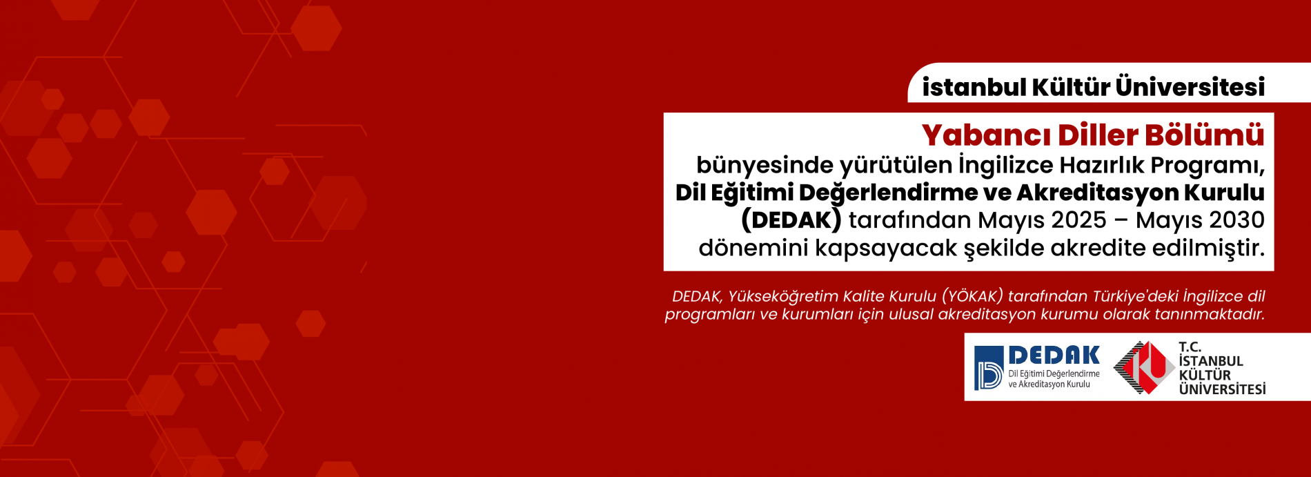 DEDAK Akreditasyonu